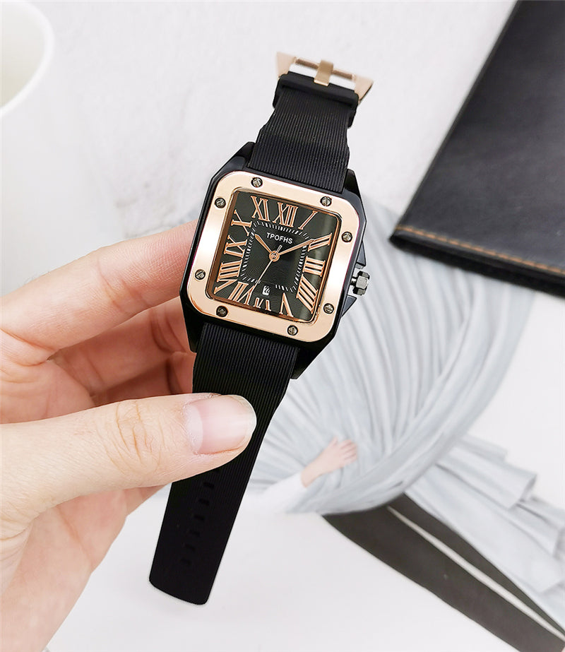 💥 EDICIÓN LIMITADA❗️  | Reloj de cuarzo cuadrado para hombre y mujer