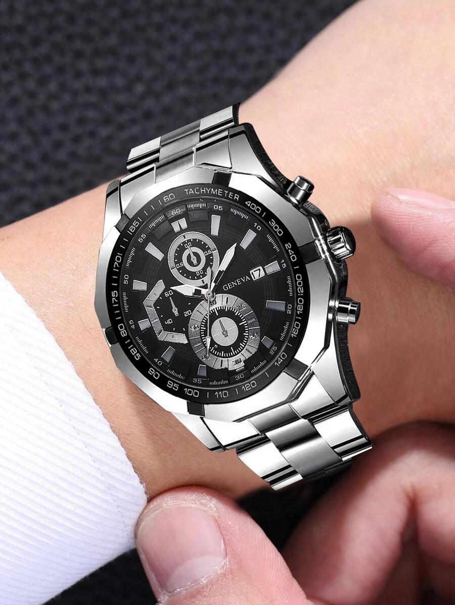 ❗️ EXCLUSIVO ❗ | Luxe™ Reloj de hombre de acero inoxidable de alta calidad 💎