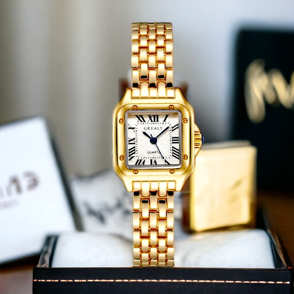 🔥 Edición Limitada 💚 | Opulento reloj de alta gama para la moda femenina