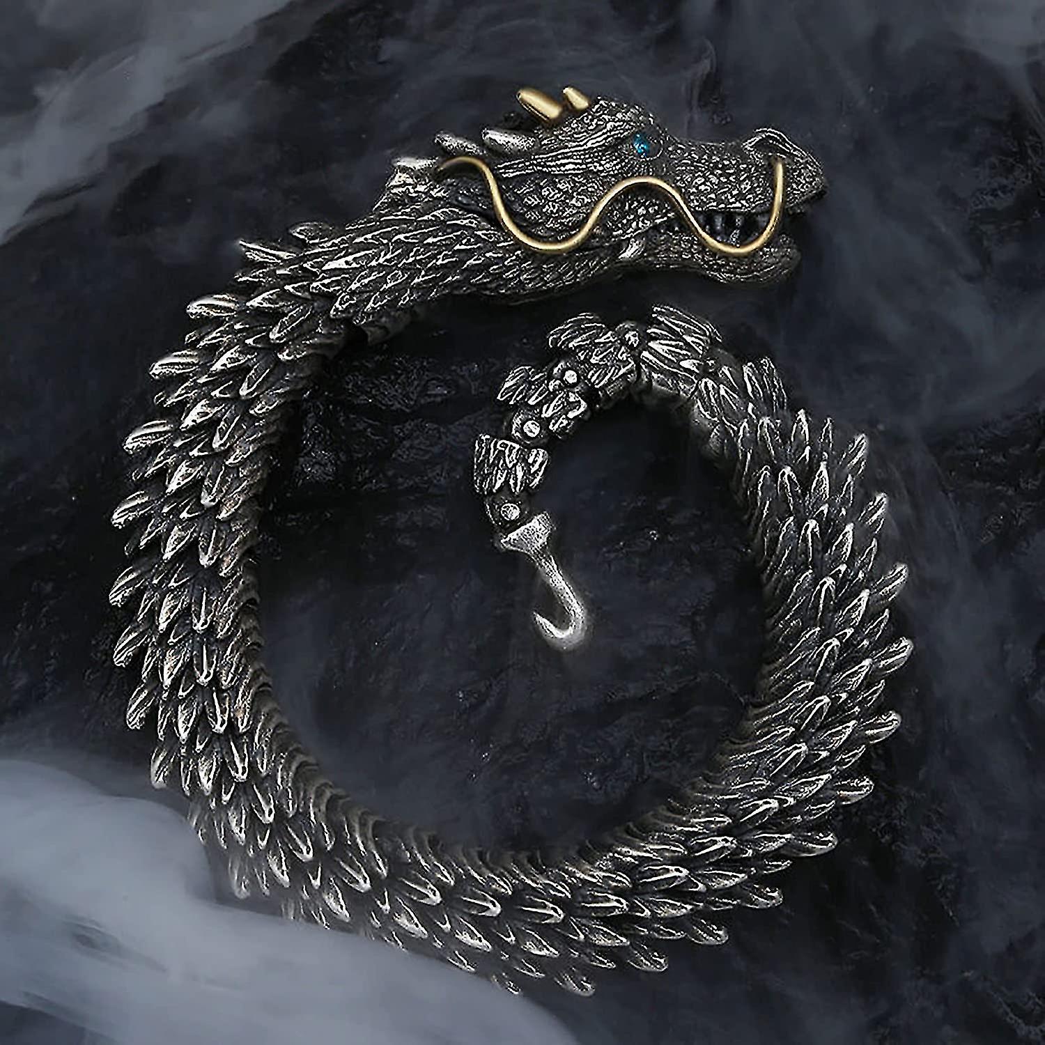 ❗️ EXCLUSIVO ❗ | Dragon™ Pulsera Dragón Plata de Ley