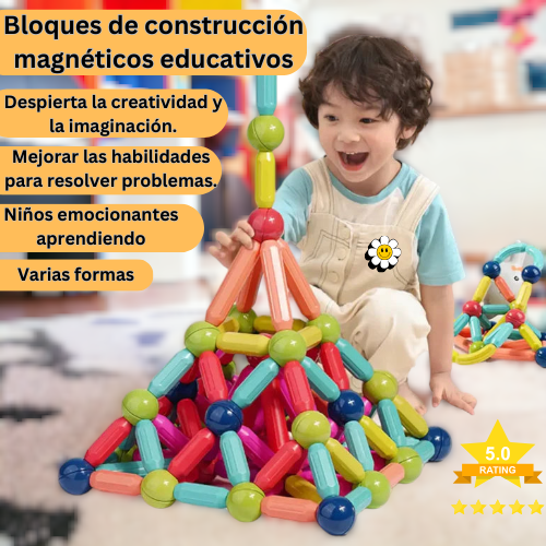 💥 Producto exclusivo ⚜️ |  MagnetoBlocks™ Experimente el aprendizaje innovador!