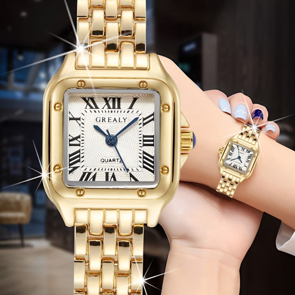 🔥 Edición Limitada 💚 | Opulento reloj de alta gama para la moda femenina