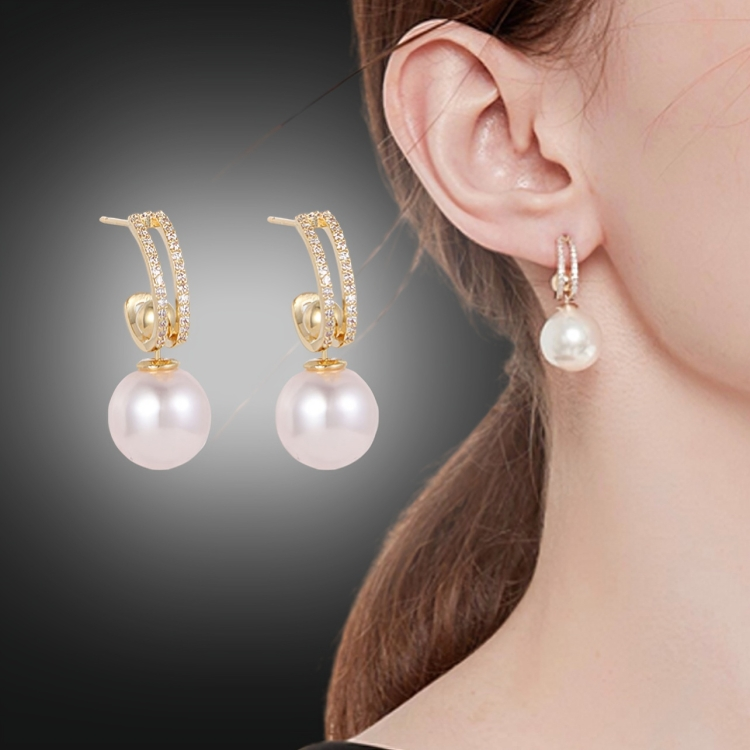 🔥 Edición Limitada 💚 | Pearl™ Pendientes colgantes de perlas para niñas 💍