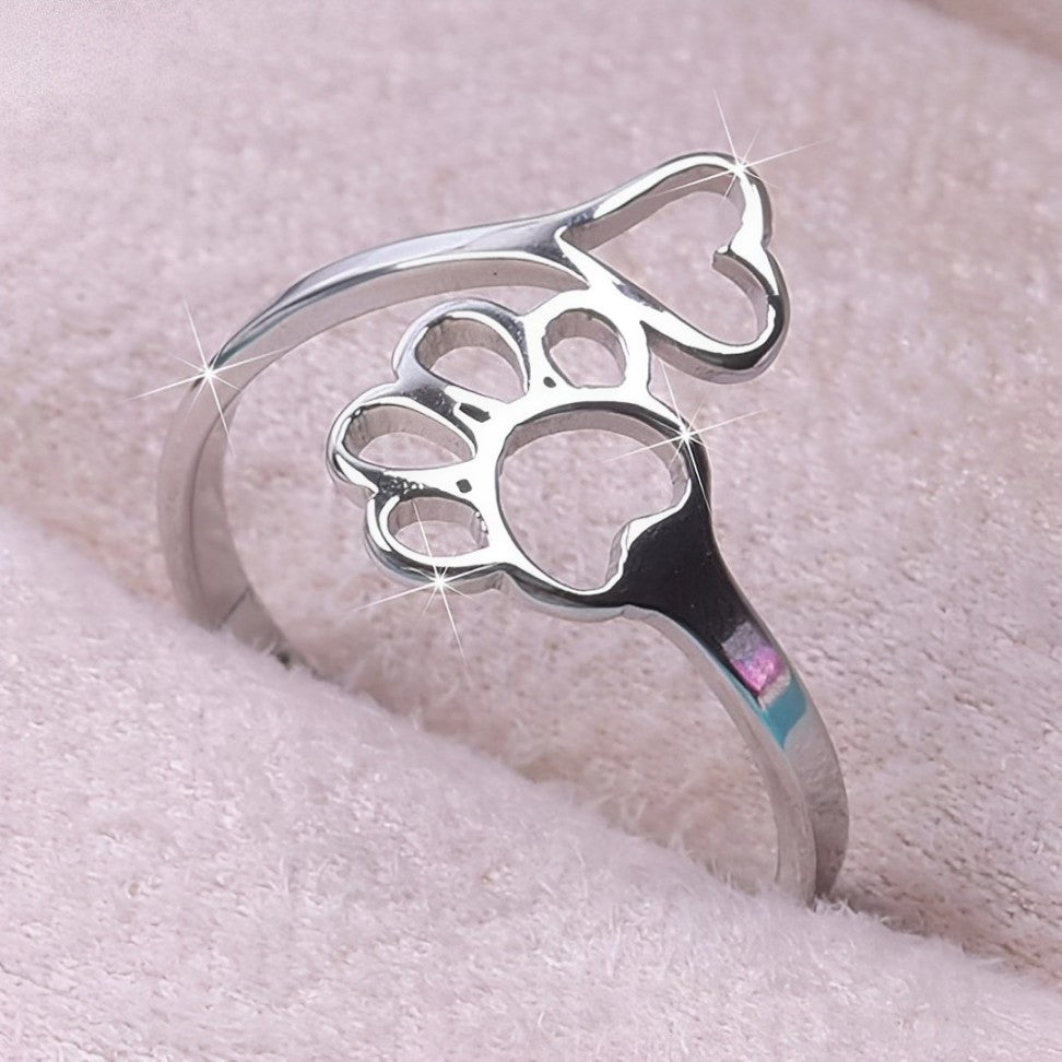 🔥 OFERTA EXCLUSIVA🌟 | Heart™ - Anillo de pata de mascota💍