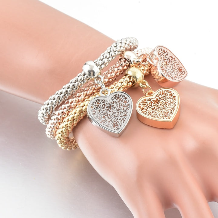 💥 EDICIÓN LIMITADA❗️ | Pulseras con dijes de edición de corazón para mujer