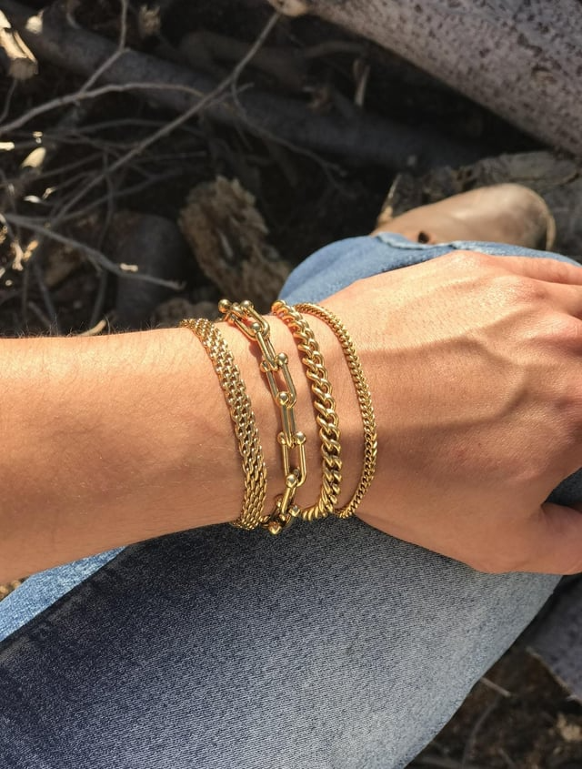 💥 EDICIÓN LIMITADA❗️  | Pulsera Oro Acero Inoxidable