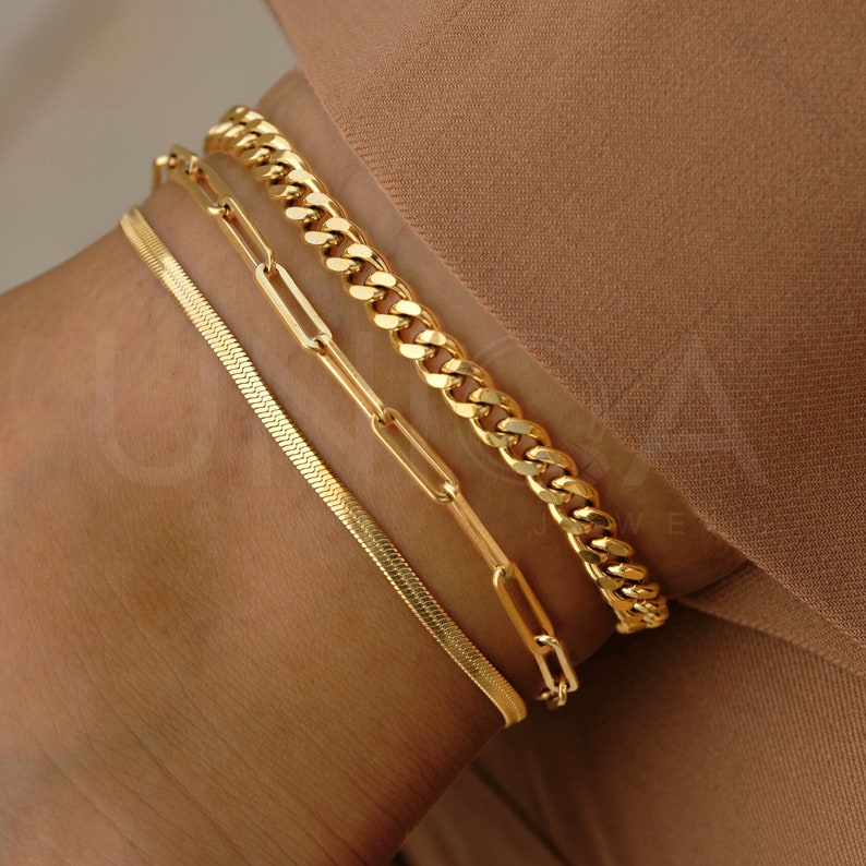 💥 EDICIÓN LIMITADA❗️  | Pulsera Oro Acero Inoxidable