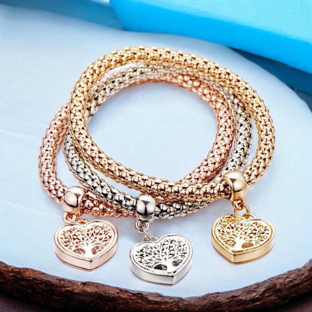 💥 EDICIÓN LIMITADA❗️ | Pulseras con dijes de edición de corazón para mujer